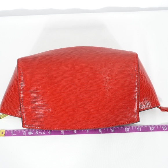 | Estée Lauder | Fire Cracker Red Cosmetic Makeup Travel Hand Bag Case Clutch - Picture 8 of 9